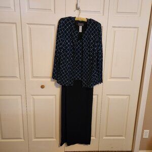 Navy Blue Formal Mother of the Bride Dress
